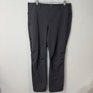 REI Co-op Women's Activator Shell Pants Trail Hike Outdoor Gray XL Petite